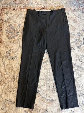 Ralph Lauren black dress pants tailored slacks/ suit trousers.